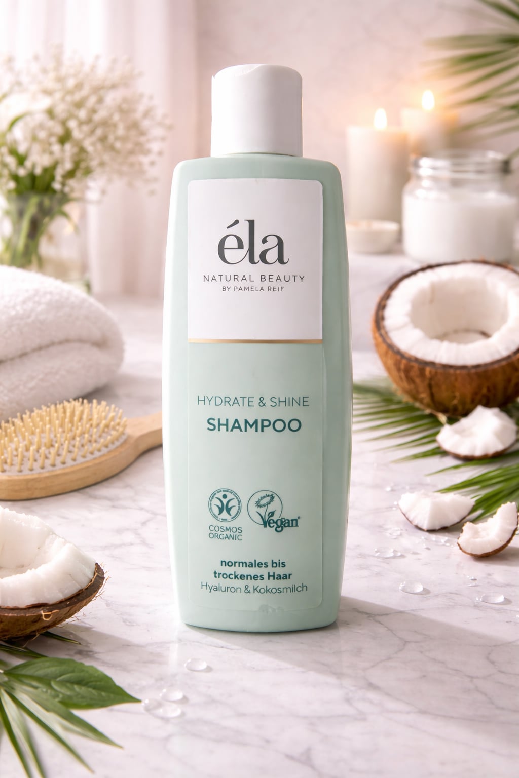 Shampoing Hydratation et Brillance - ELA de Natural Beauty - 250ml