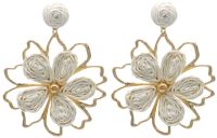Boucles d'oreilles Fleurs