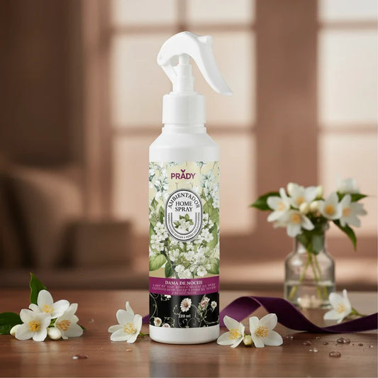 Spray d'ambiance - Maison , tissu et voiture - dama de noche - 220ML - Prady