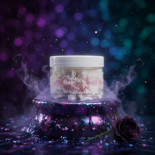 Chantilly de douche - élixir noir - Kcosmétique - 100g