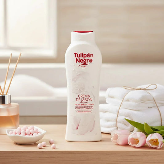 Gel Douche - Crème de Savon - 650ml - Tulipan Negro