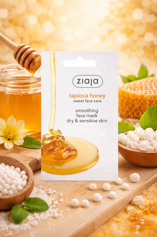 Masque Visage - Lissant au Miel de Tapioca - ZIAJA - 7ML