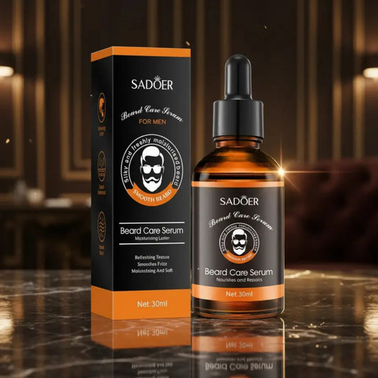 Sérum Soin Barbe Hydratant - 30ml – SADOER (Douceur, Brillance & Anti-Frisottis)