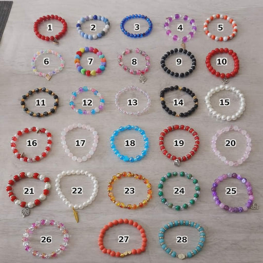 Bracelets en perles - Fait mains