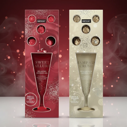 Coffret - 2 Assortiments de Bain - Luxe SWEET ALLURE & CHAMPAGNE CRUSH – Sence