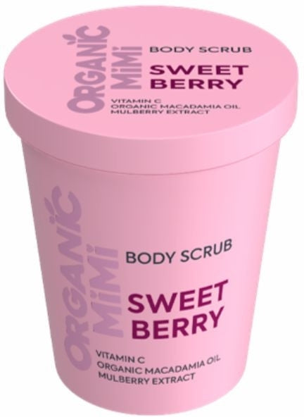 Gommage pour le corps - à la mûre - 250g - ORGANIC MIMI - FRUIT MOOD