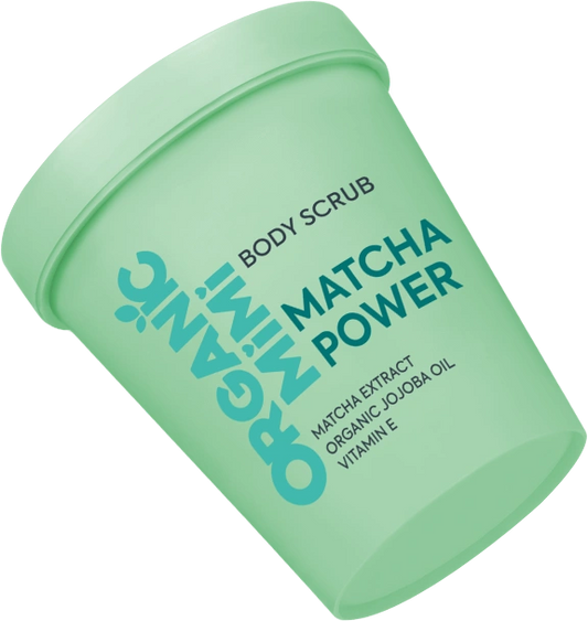 Gommage corporel - MATCHA POWER - 250G - ORGANIC MIMI -  FRUIT MOOD