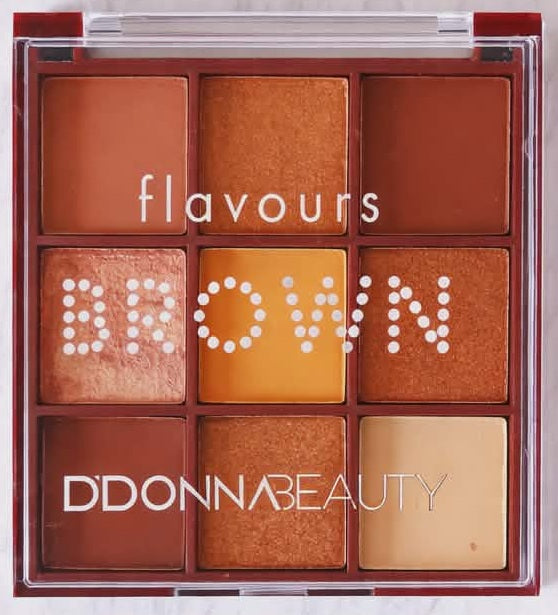 Palette fard a paupières - BROWN – D’Donna