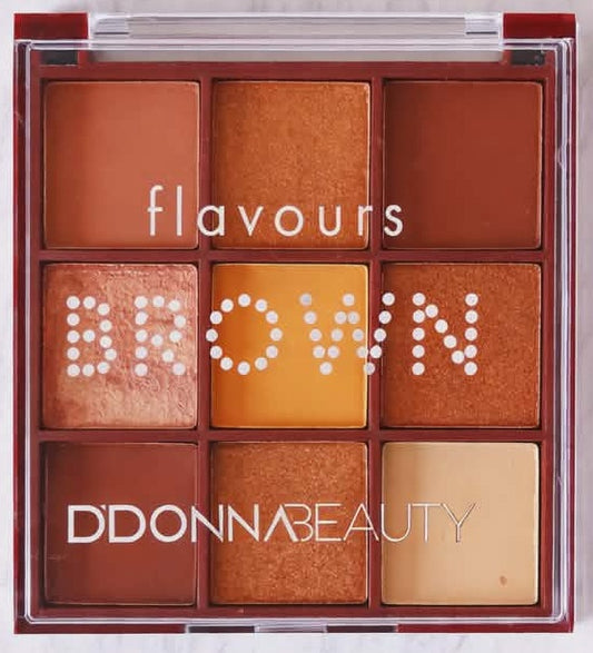 Palette fard a paupières - BROWN – D’Donna